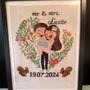 Tablou brodat personalizat