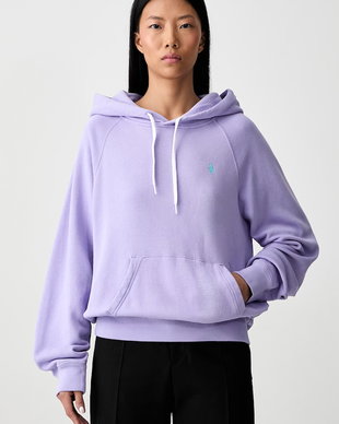 Polo Ralph Lauren hanorac cu glugă pentru femei cu bumbac