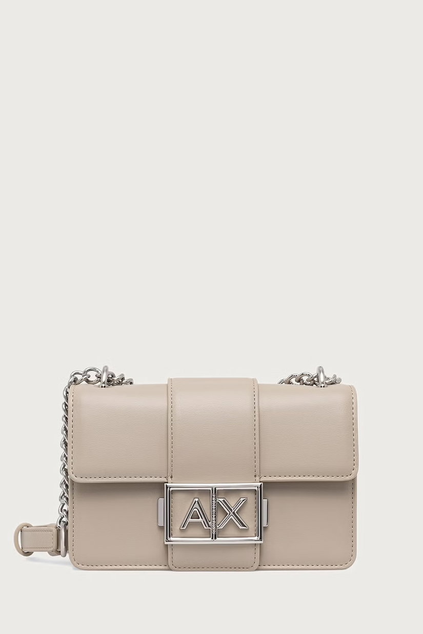 Armani Exchange geantă poștaș pentru femei cu imitație de piele