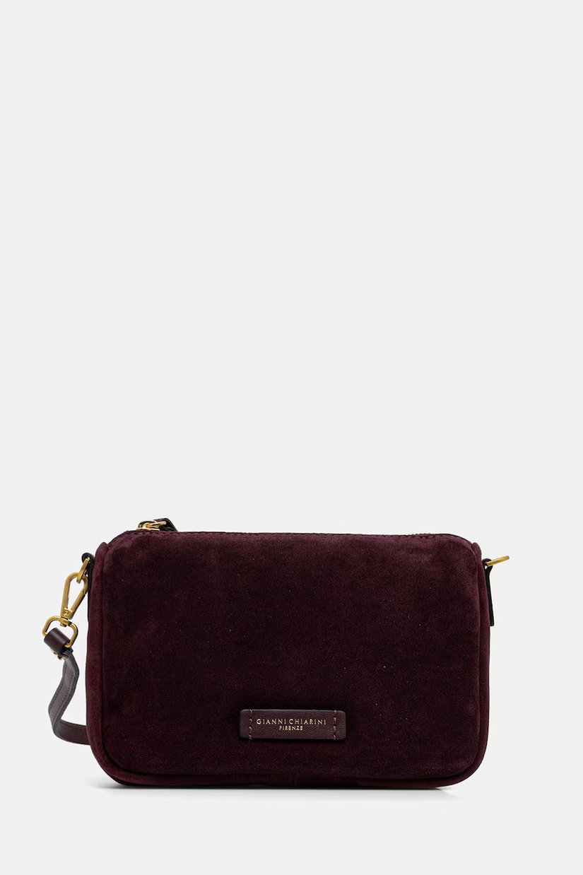 Gianni Chiarini geantă crossbody pentru femei din piele întoarsă NORA POUCH