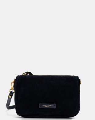 Gianni Chiarini geantă crossbody pentru femei din piele întoarsă NORA POUCH