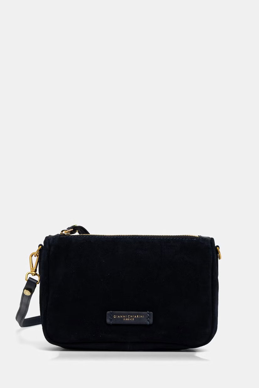 Gianni Chiarini geantă crossbody pentru femei din piele întoarsă NORA POUCH