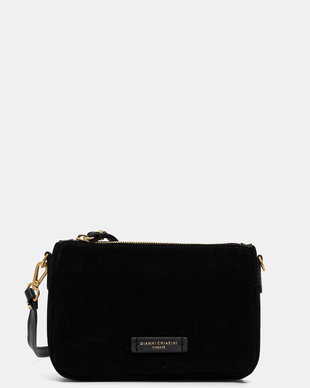 Gianni Chiarini geantă crossbody pentru femei din piele întoarsă NORA POUCH