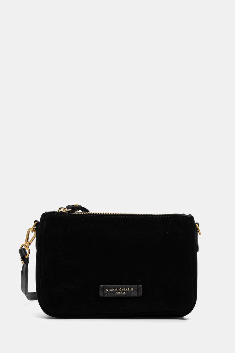 Gianni Chiarini geantă crossbody pentru femei din piele întoarsă NORA POUCH