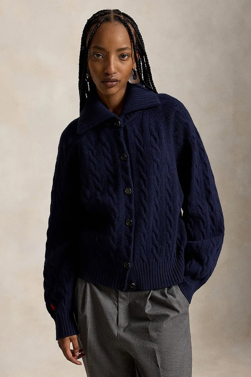 Polo Ralph Lauren cardigan pentru femei din lână