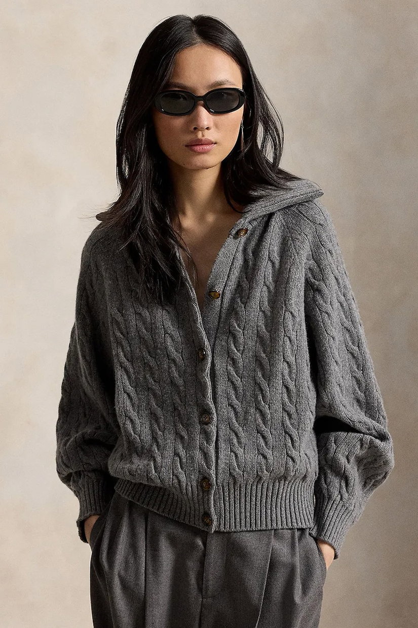 Polo Ralph Lauren cardigan pentru femei din lână