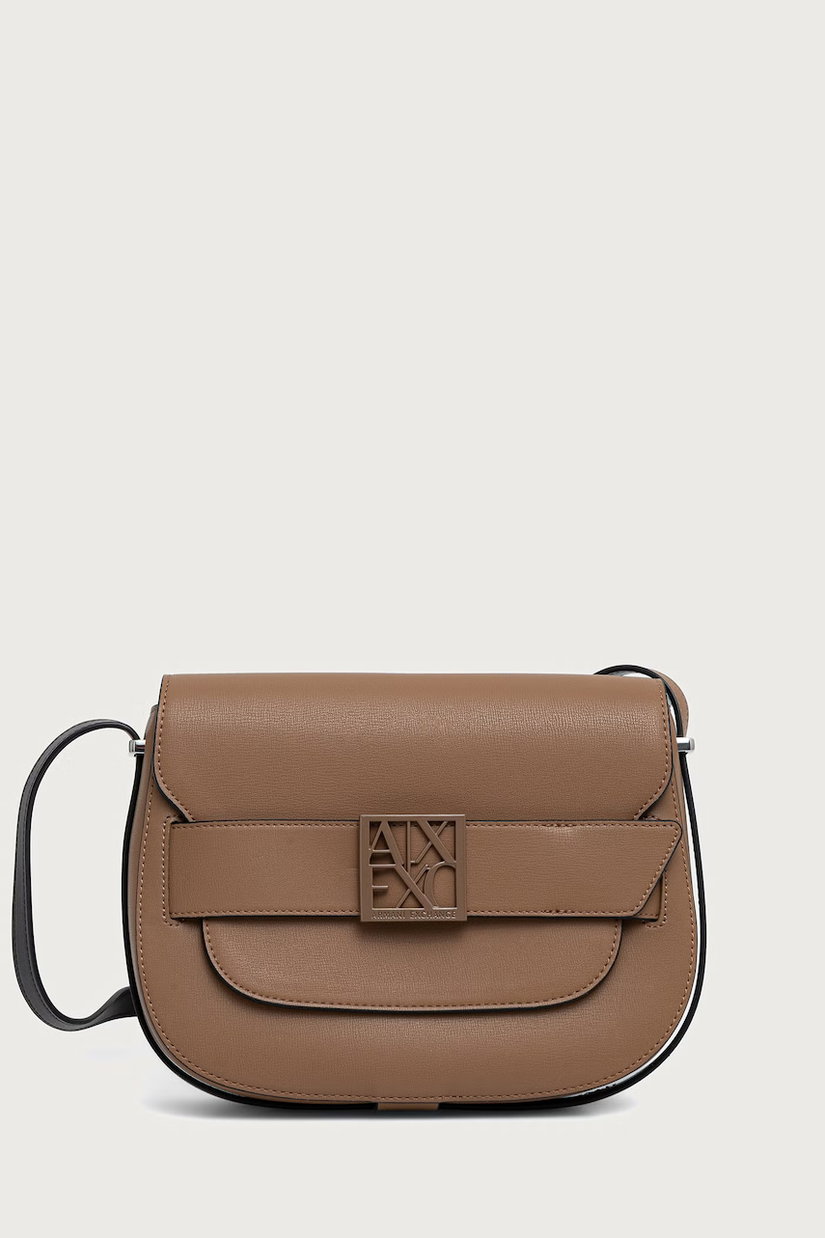 Armani Exchange geantă crossbody pentru femei cu imitație de piele
