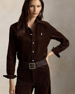 Polo Ralph Lauren cămașă de damă din bumbac