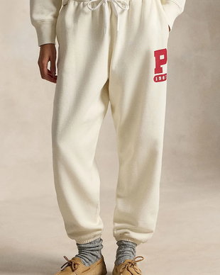 Polo Ralph Lauren pantaloni de trening pentru femei cu bumbac