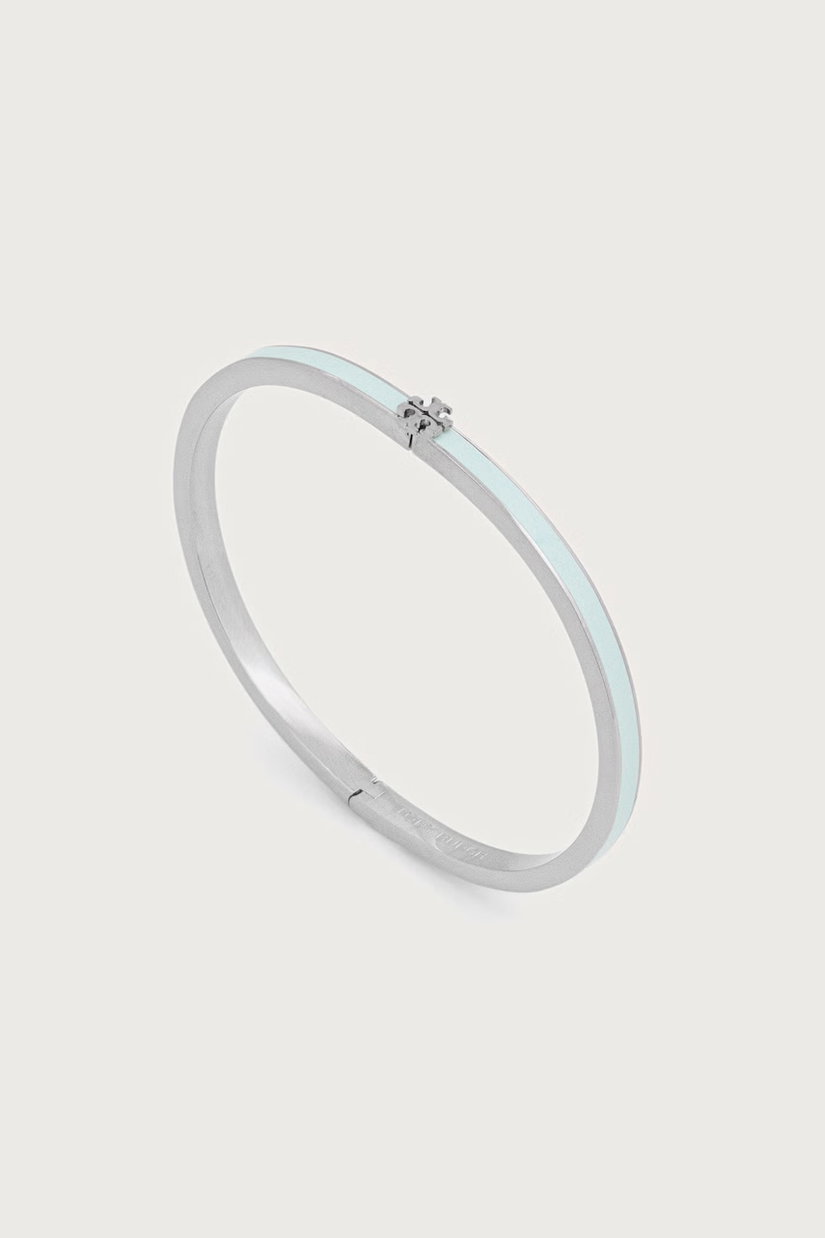 Tory Burch brățară pentru femei din alamă emailată Thin Icon