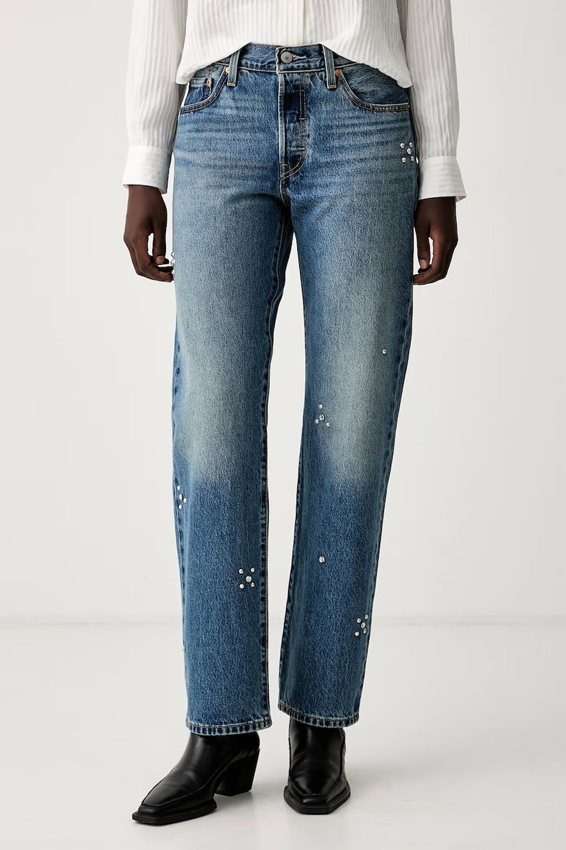 Levi's blugi straight pentru femei 501® 90S