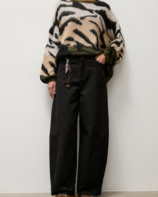 Answear.LAB pantaloni wide leg pentru femei cu bumbac