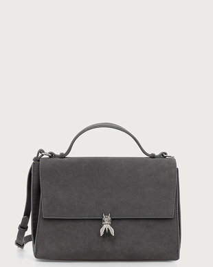 Patrizia Pepe geantă crossbody pentru femei din piele întoarsă