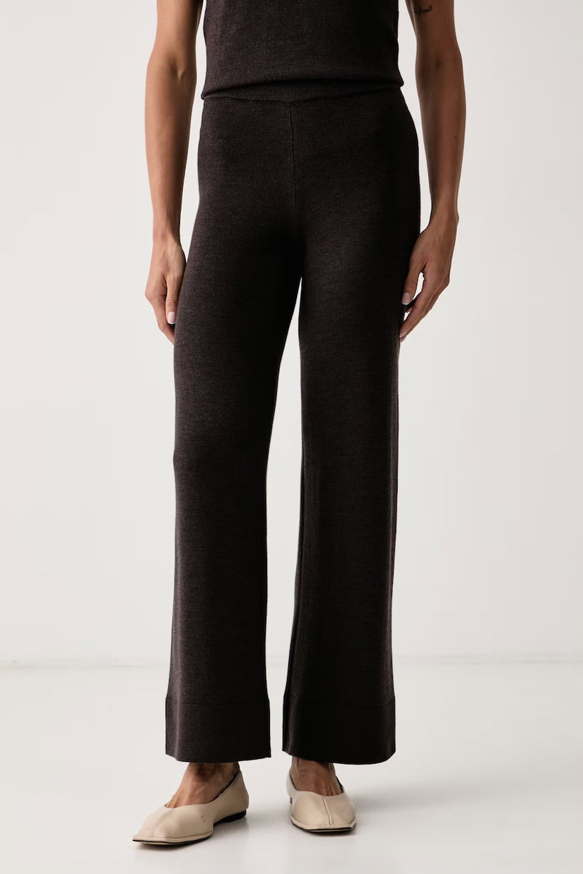 Yuzefi pantaloni pentru femei din lână merino RONIA