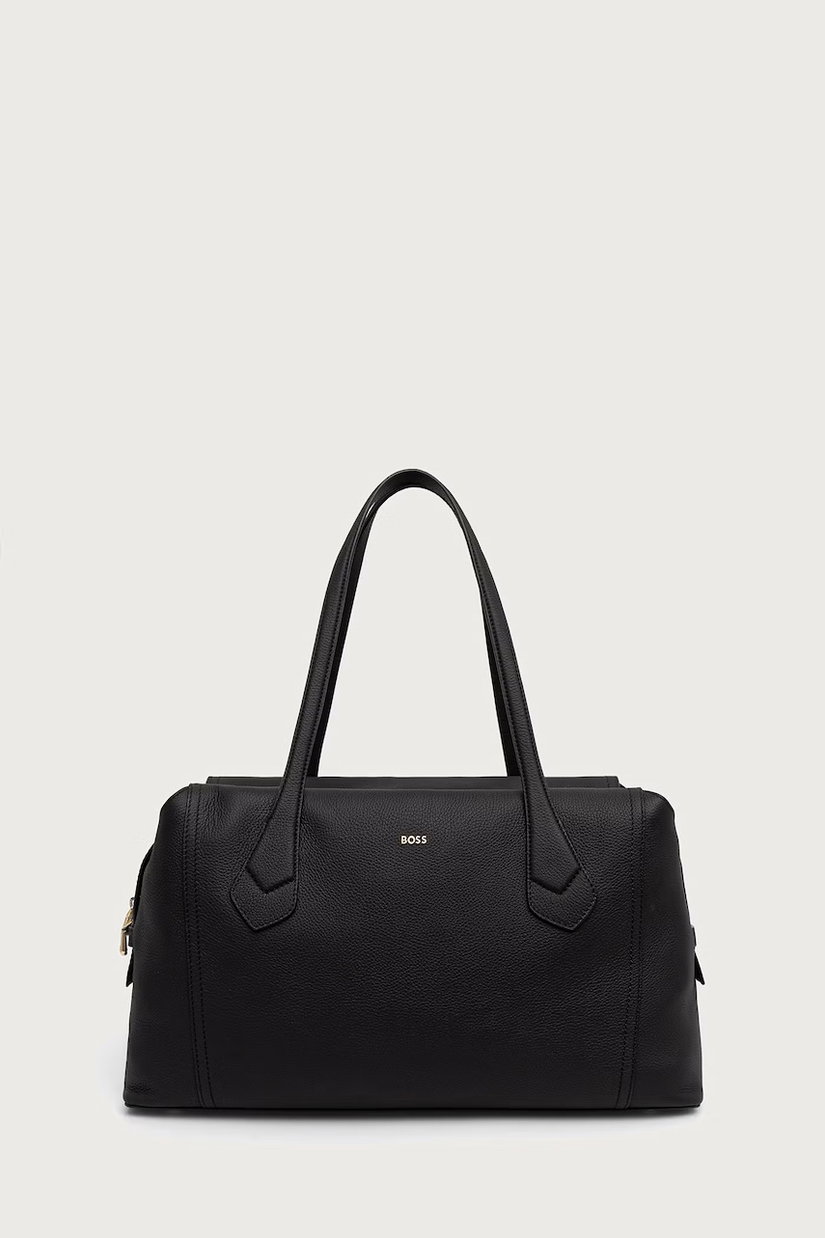 BOSS geantă shopper pentru femei din piele Lenah Big Duffle Bag