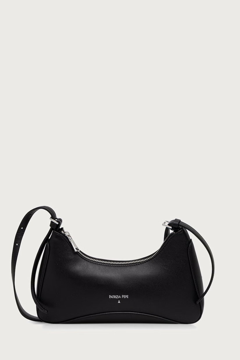 Patrizia Pepe hobo bag pentru femei din piele