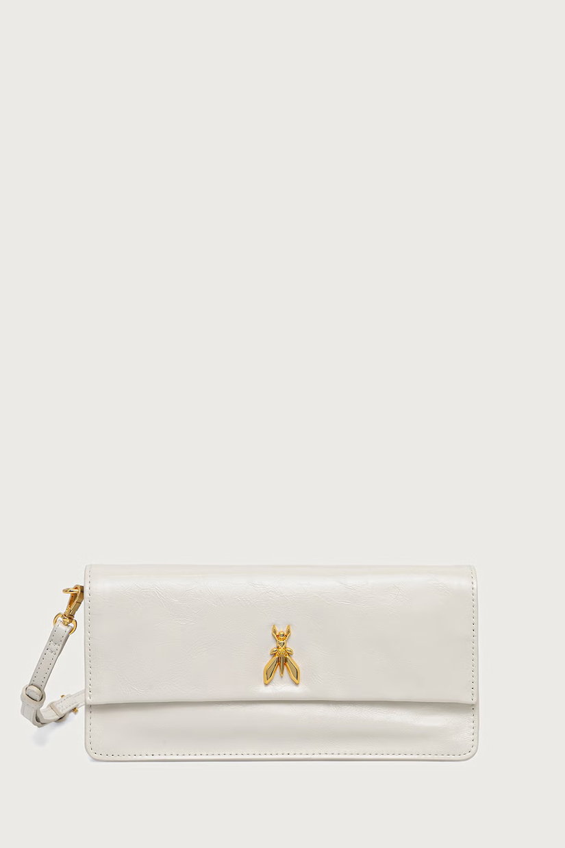 Patrizia Pepe geantă crossbody pentru femei din piele