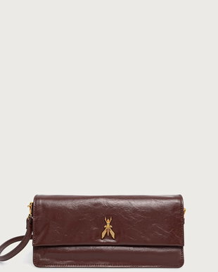 Patrizia Pepe geantă crossbody pentru femei din piele