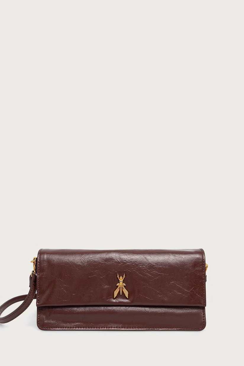 Patrizia Pepe geantă crossbody pentru femei din piele