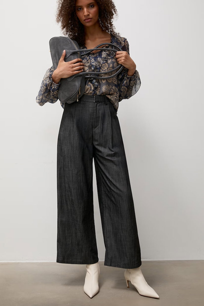 Answear.LAB pantaloni pentru femei cu bumbac