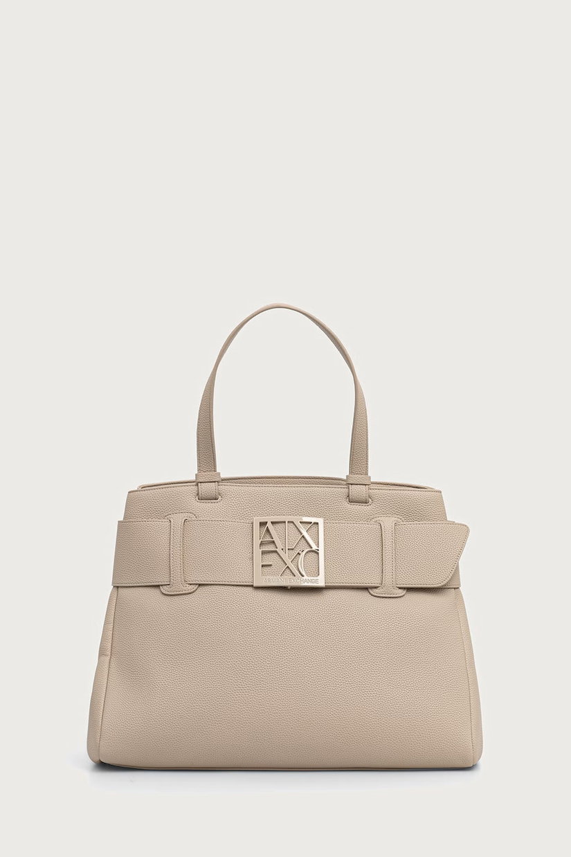 Armani Exchange geantă shopper pentru femei cu imitație de piele