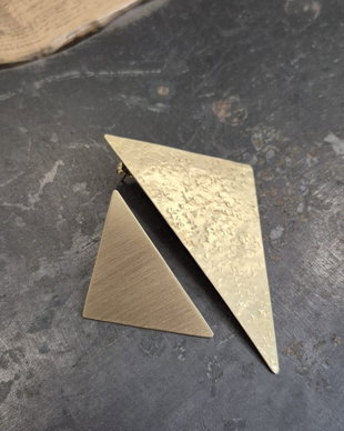 Cercei geometrici supradimensionati asimetrici alama