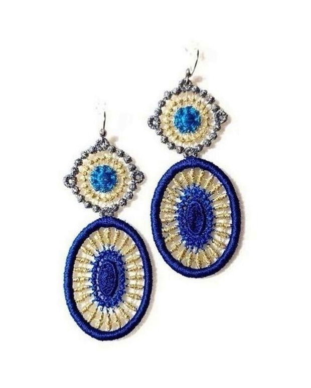 Cercei Elegance Blue