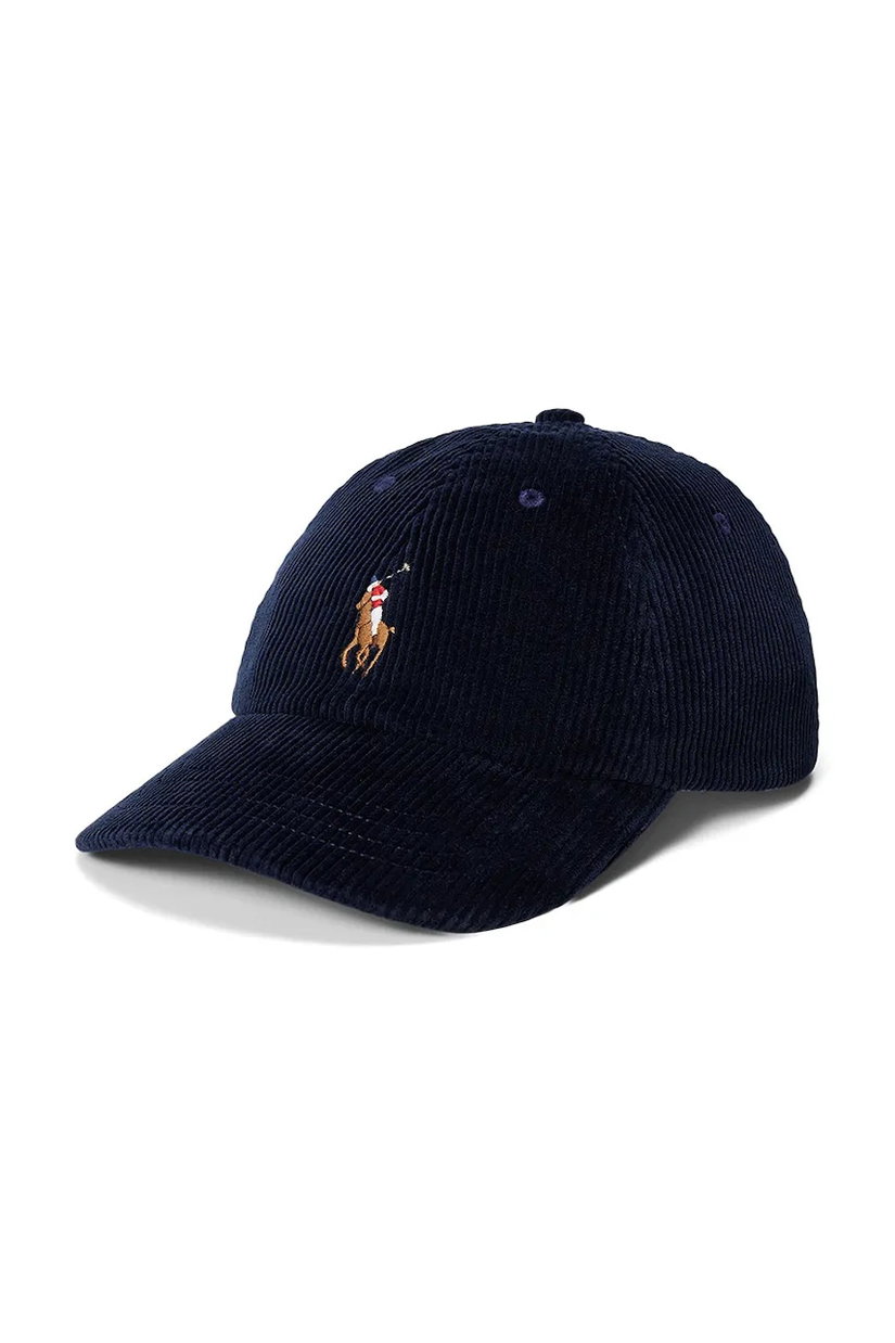 Polo Ralph Lauren șapcă pentru femei din catifea reiată