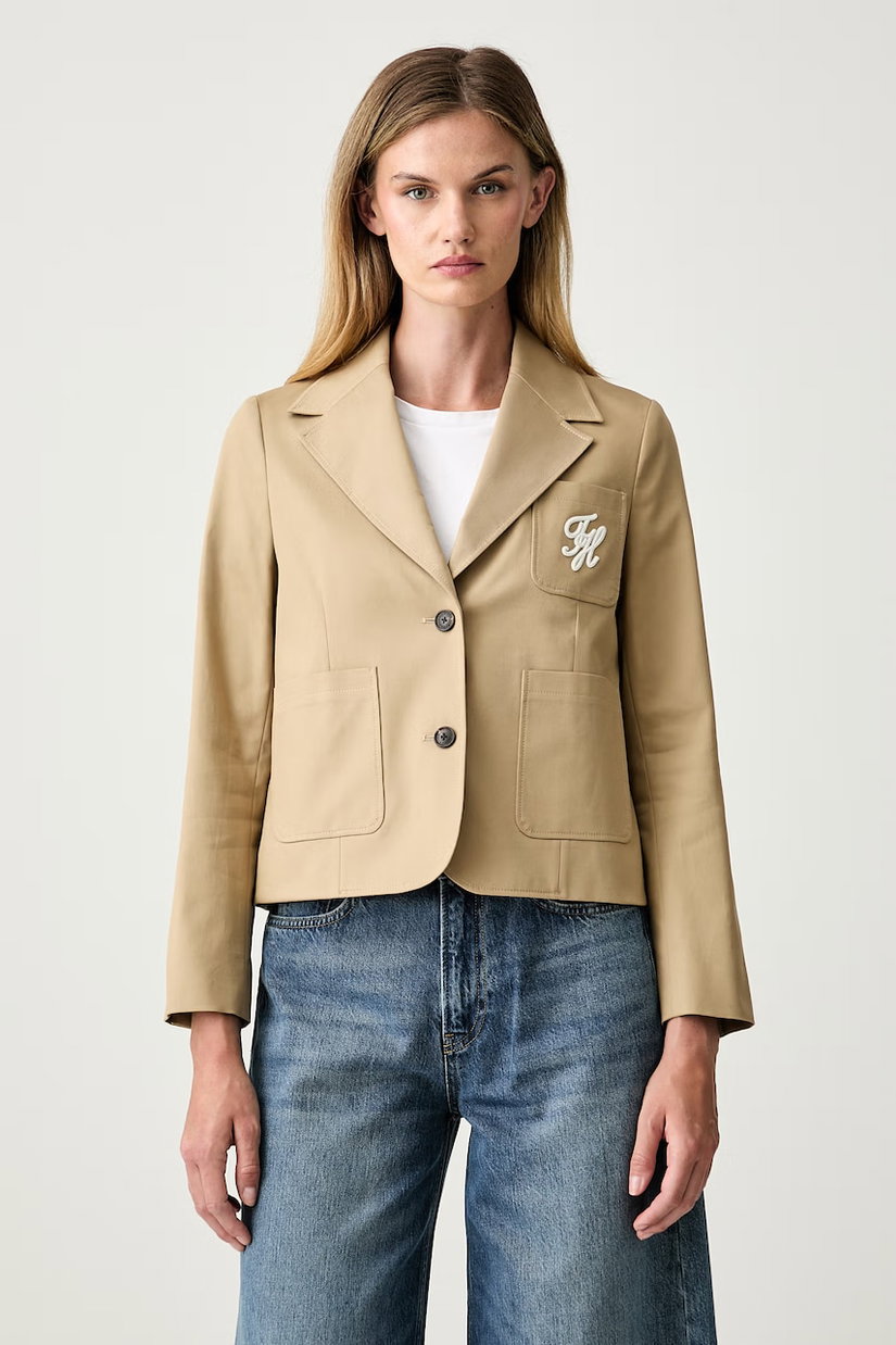 Tommy Hilfiger sacou de damă din bumbac