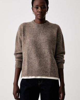 A.P.C. pulover pentru femei cu lână pull candice