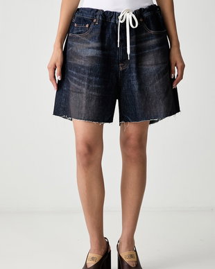 MM6 Maison Margiela pantaloni scurți pentru femei din denim