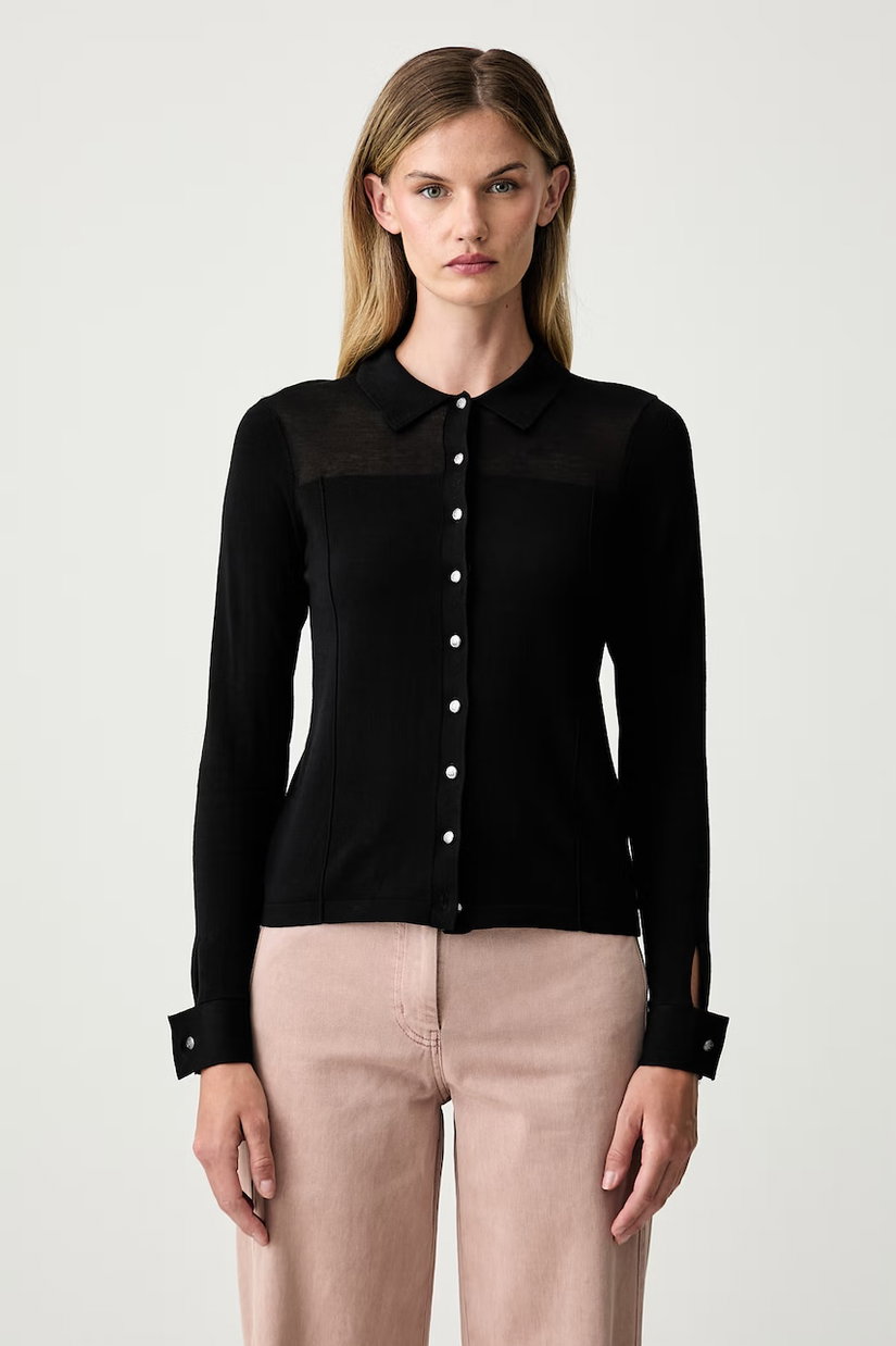 DKNY cardigan pentru femei din bumbac