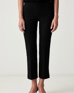 Tommy Hilfiger pantaloni straight pentru femei din bumbac cu elastan