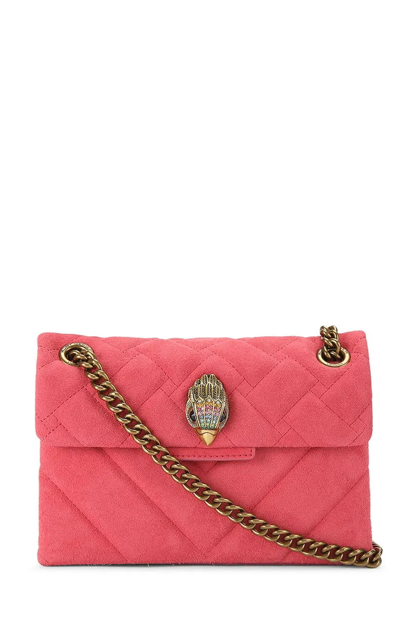 Kurt Geiger London geantă crossbody pentru femei din piele întoarsă KENSINGTON