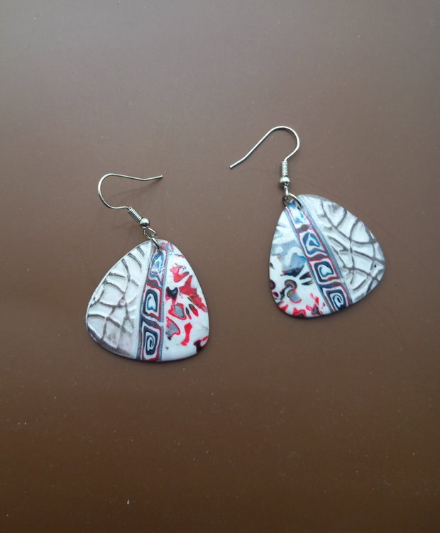Cercei din lut polimeric