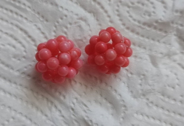 Bobite zmeura - coral roz
