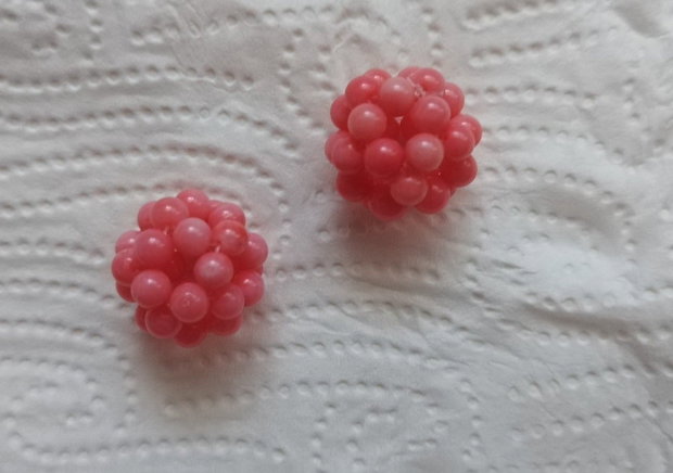 Bobite zmeura - coral roz
