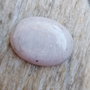 Cabochon rodonit roz prafuit, 40x30 mm