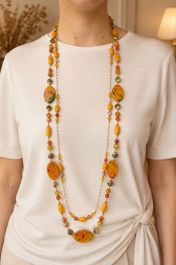 REZERVAT D.T. -agate,jad,hematit,accesorii placate cu aur,inox