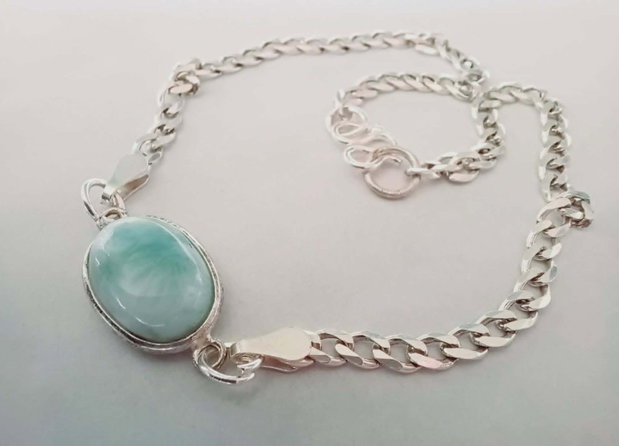 Larimar Dominican - Ag925