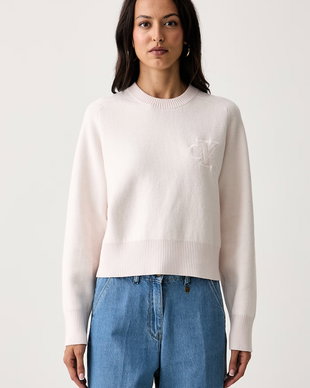 Calvin Klein Jeans pulover pentru femei cu amestec de lână