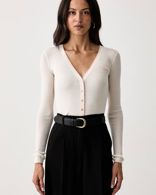 Elisabetta Franchi cardigan pentru femei cu lână