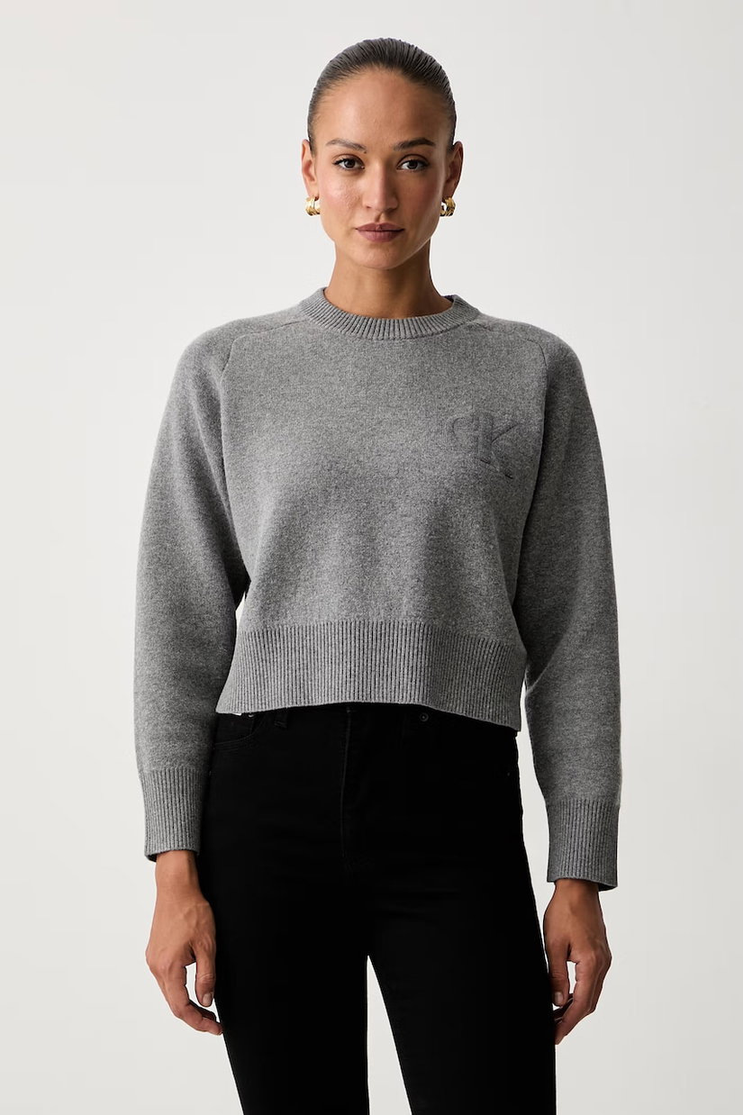 Calvin Klein Jeans pulover pentru femei cu amestec de lână