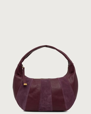 Twinset hobo bag pentru femei din piele