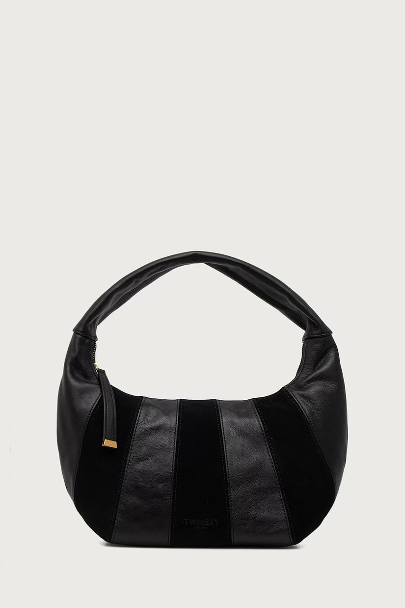 Twinset hobo bag pentru femei din piele