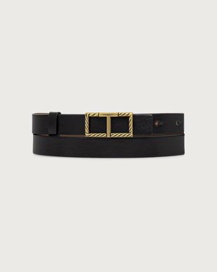 Twinset curea reversibilă pentru femei cu imitație de piele