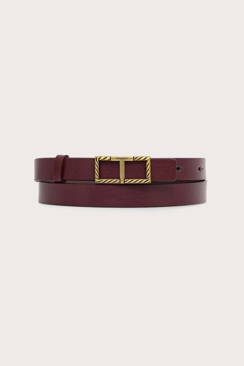 Twinset curea reversibilă pentru femei cu imitație de piele