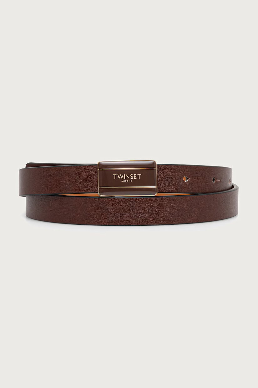 Twinset curea pentru femei cu imitație de piele