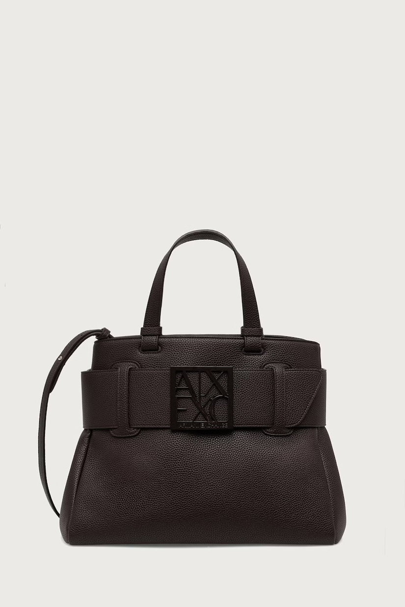 Armani Exchange geantă pentru femei cu imitație de piele