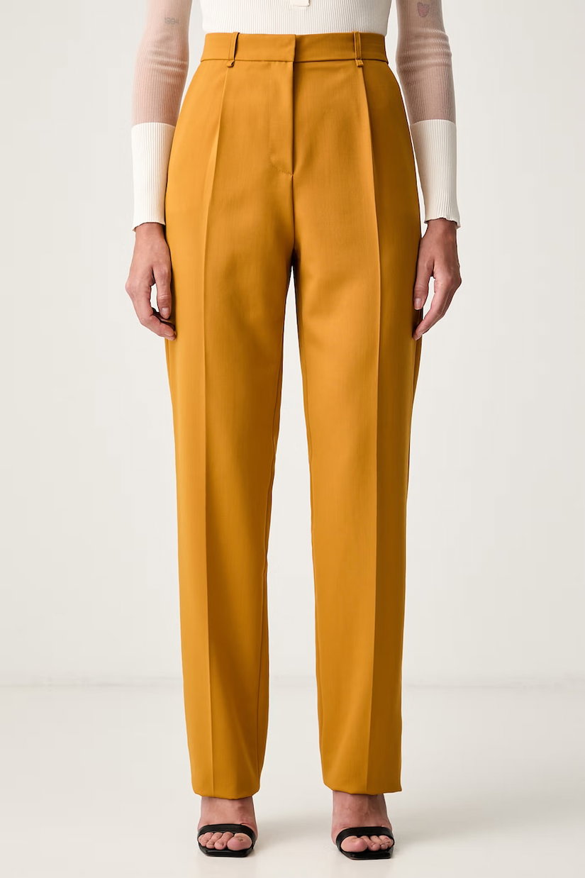Elisabetta Franchi pantaloni pentru femei cu lână